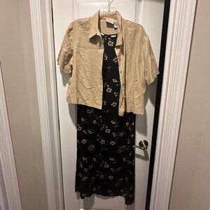 Sleeveless Dress with Jacket Size 18W